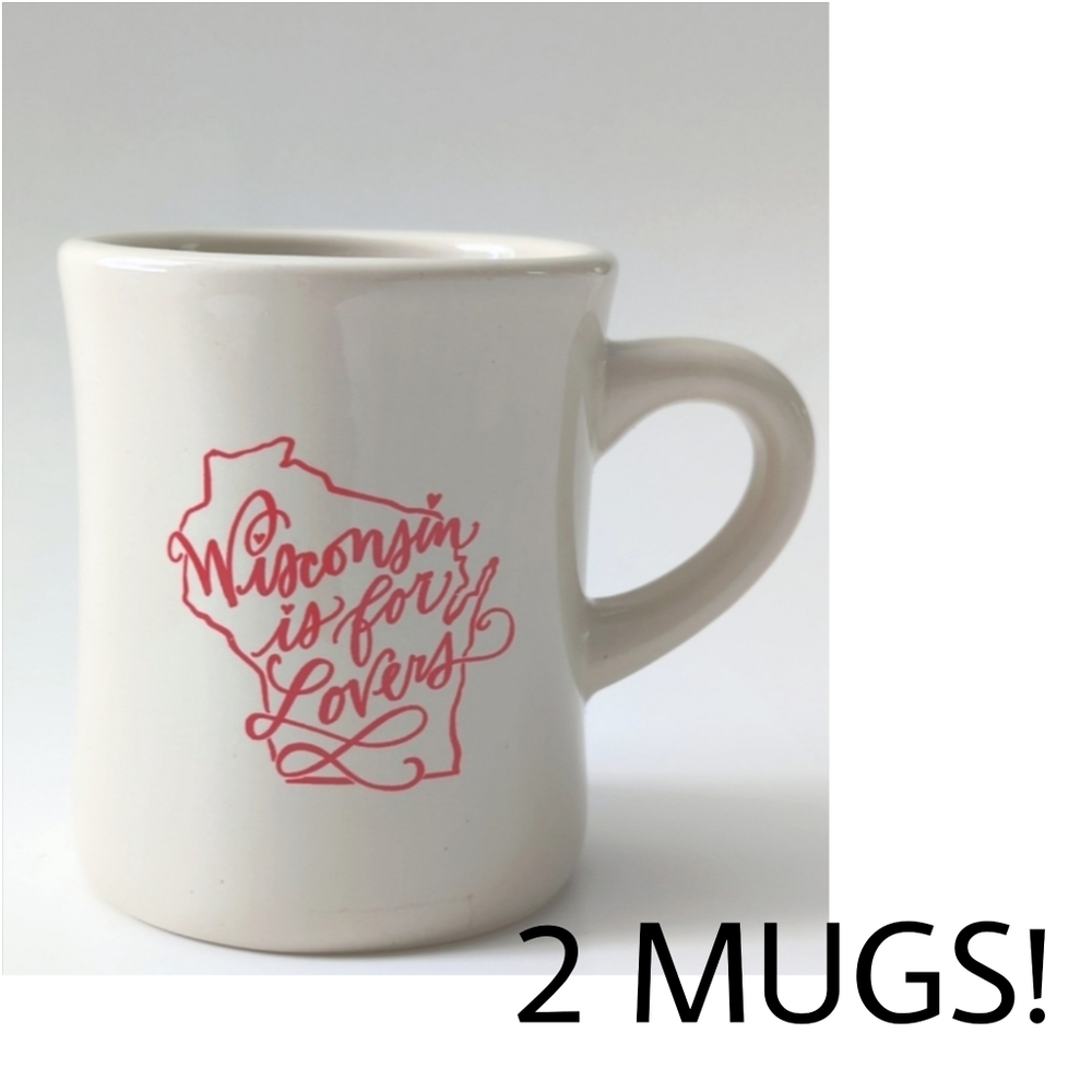 Wisconsin is for Lovers coffee mugs